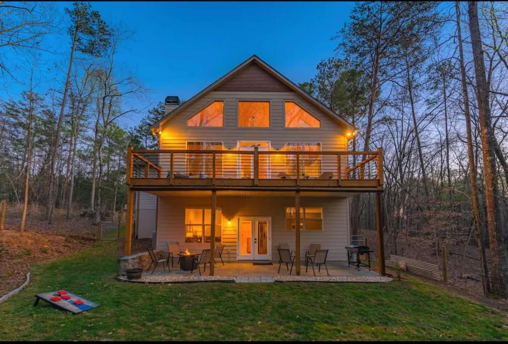 Peaceful Modern Chalet In Ellijay Extérieur photo